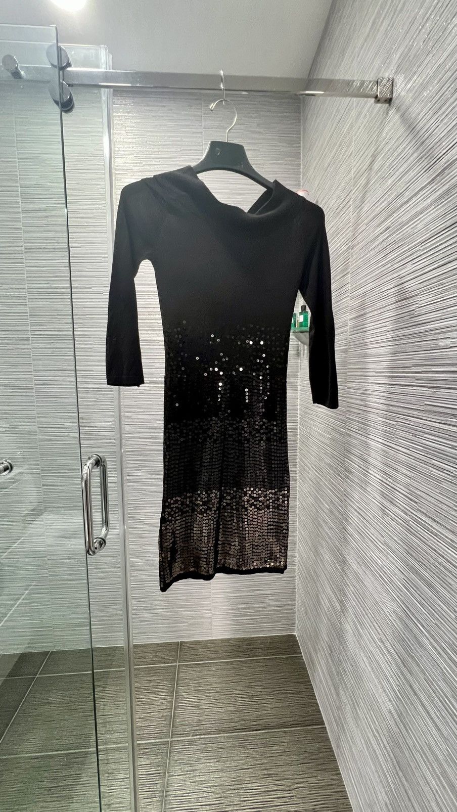Guess GUESS Women Black Long Sleeve Off Shoulder Above The Knee Size XS / US 0-2 / IT 36-38 - 4 Thumbnail