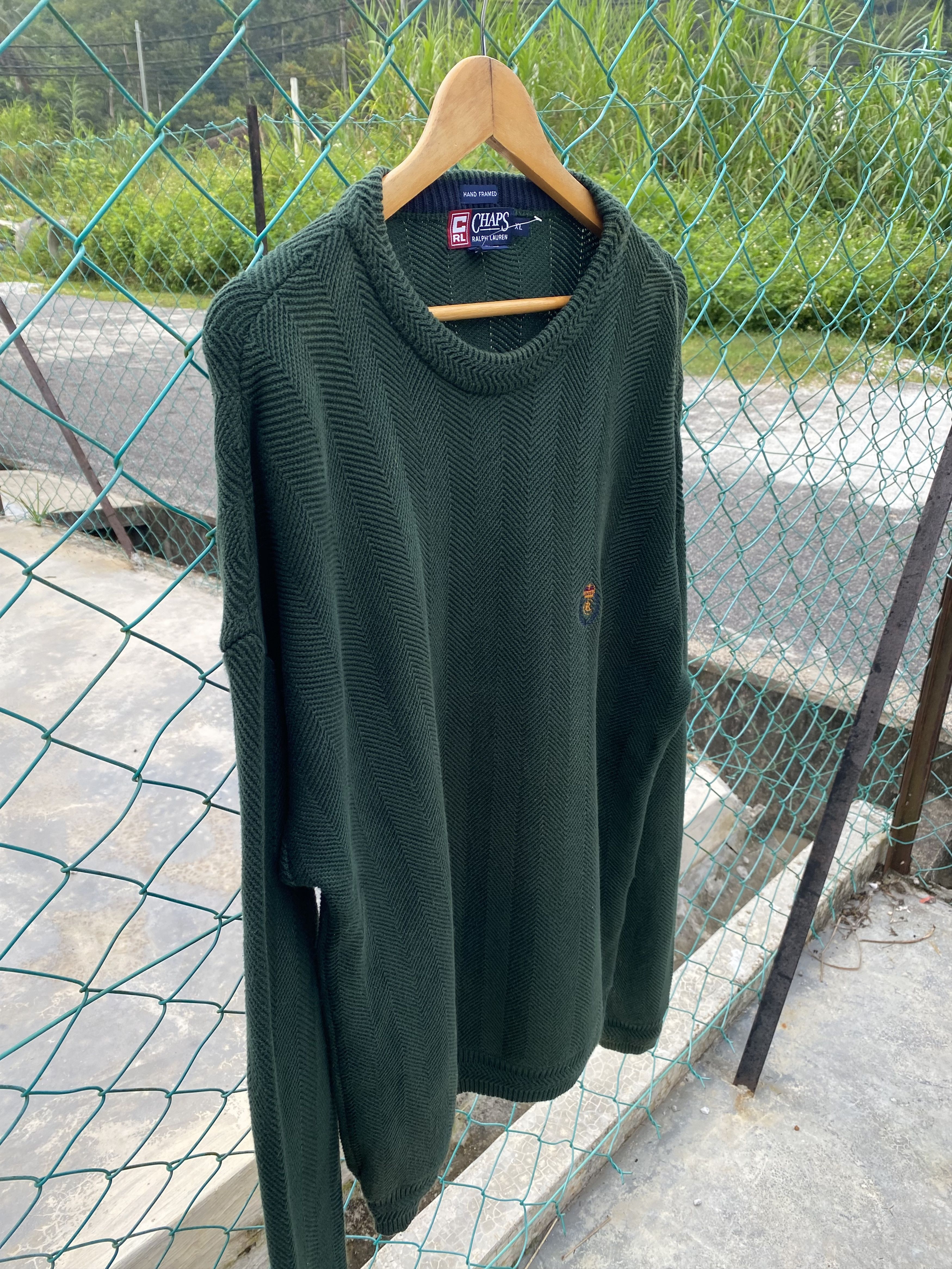 Chaps Ralph Lauren Chaps ralph lauren hand framed sweater Size US XL / EU 56 / 4 - 3 Thumbnail