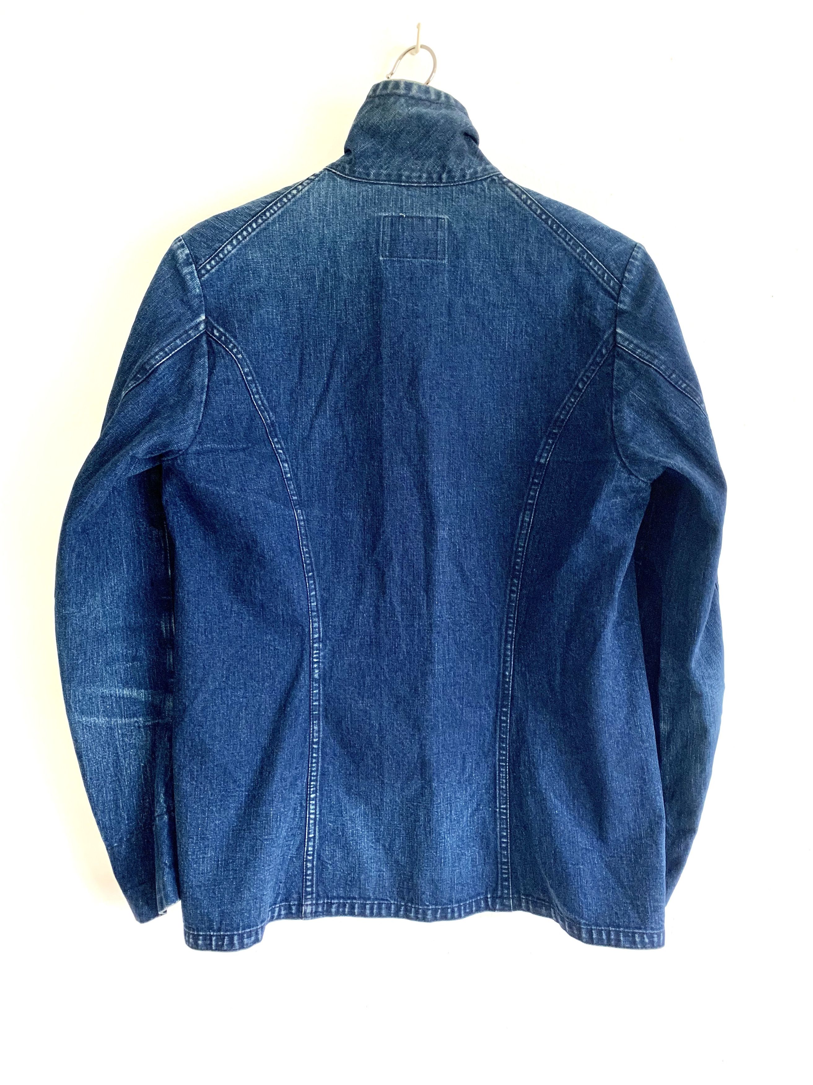 Haversack Japanese Indigo Denim blazer Size 38S - 4 Thumbnail