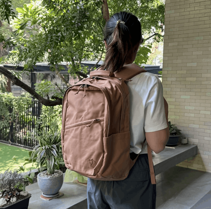 Fjallraven Raven 28L Backpack - Khaki Dust Color Size ONE SIZE - 2 Thumbnail