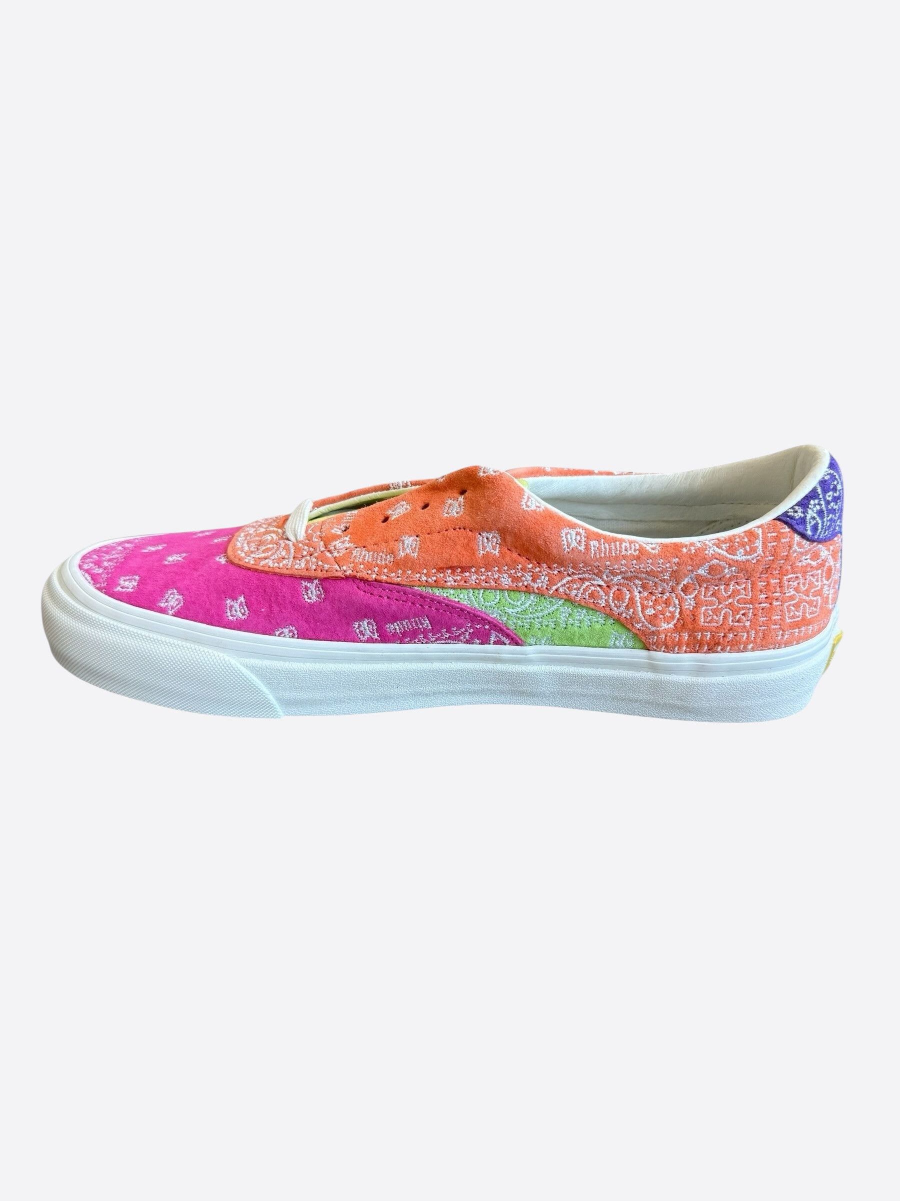 Rhude Rhude Vans Multicolor Bandana Acer Sneakers Size US 10 / EU 43 - 6 Thumbnail