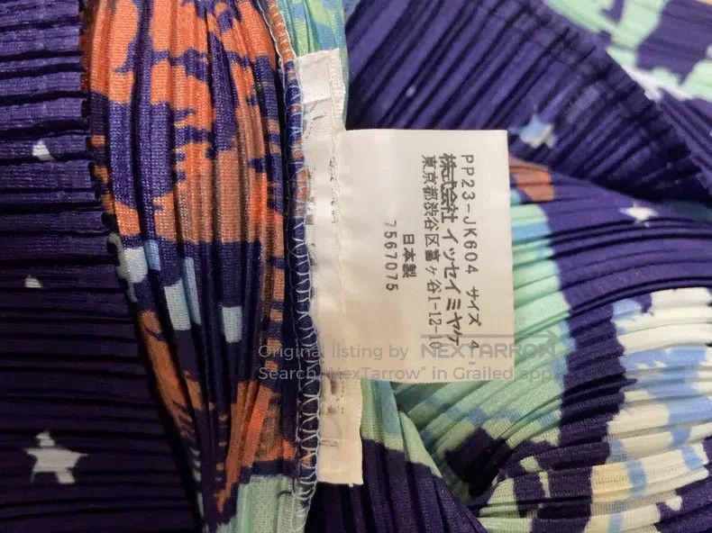 Issey Miyake Issey Miyake Map Pleated Top Size XL / US 12-14 / IT 48-50 - 5 Thumbnail