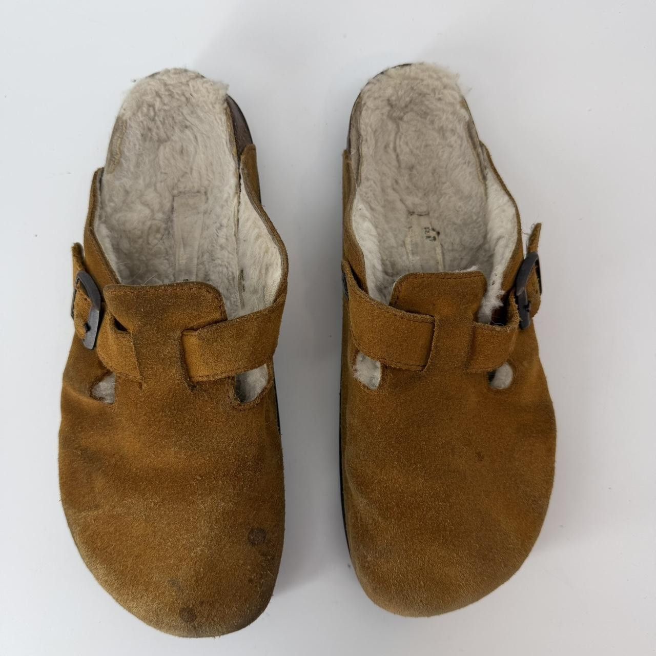 Birkenstock Birkenstock Brown Shearling Mules 40 US 9,5 Size US 9.5 / IT 39.5 - 2 Thumbnail