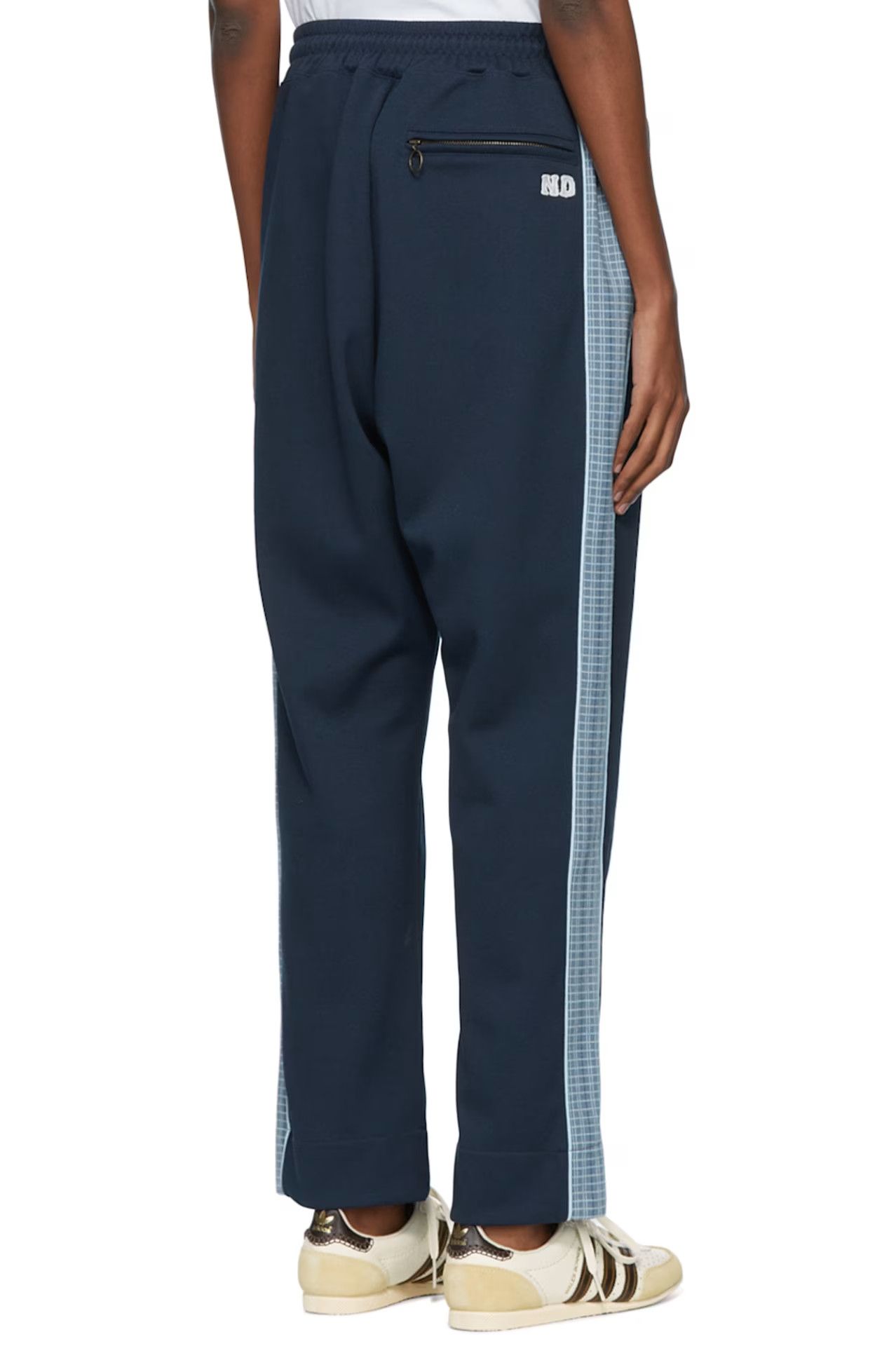 Nicholas Daley Navy Cotton Lounge Pants (M) Size US 30 / EU 46 - 3 Thumbnail