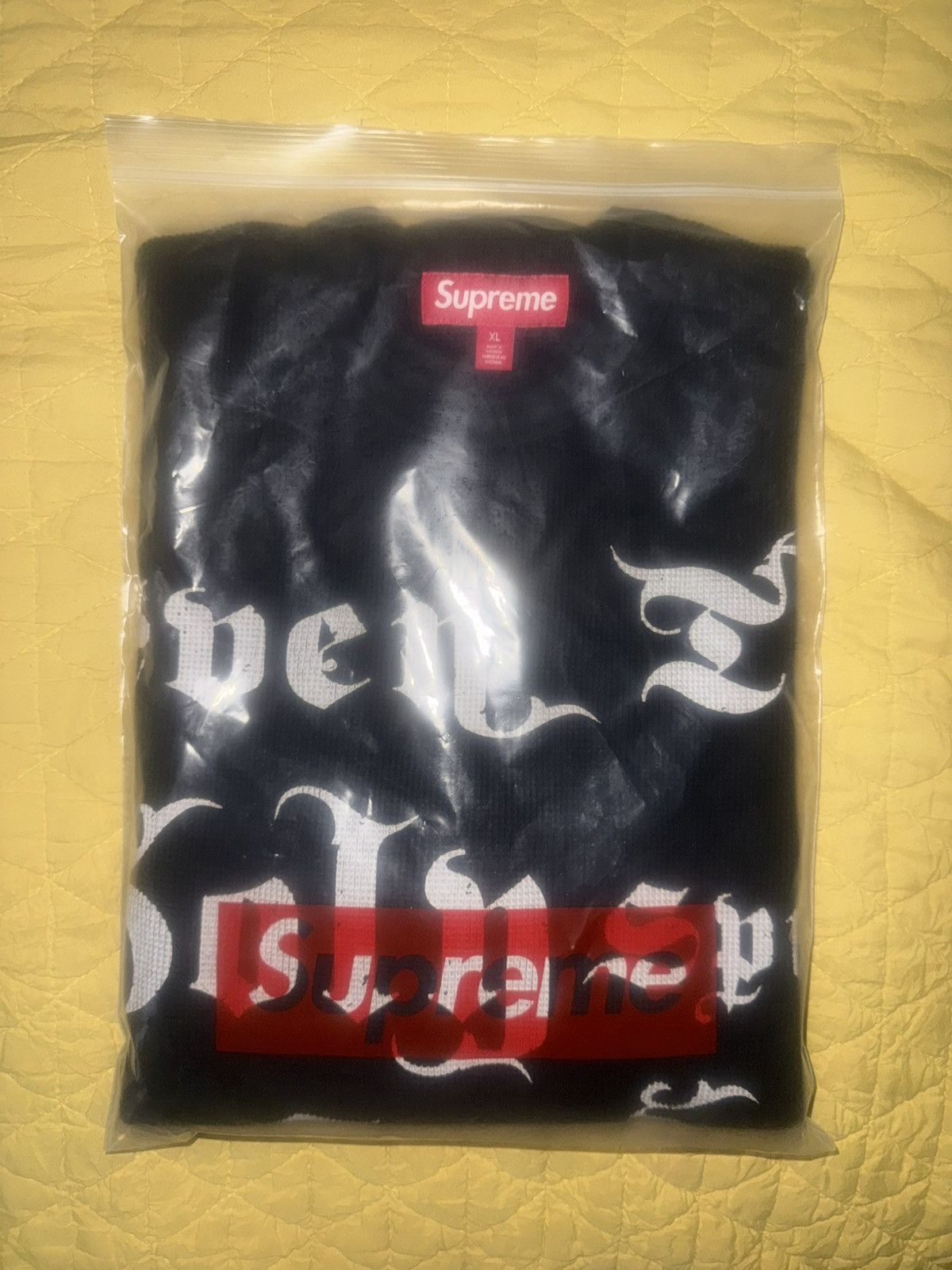 Supreme Supreme Angel Thermal Black XL Size US XL / EU 56 / 4 - 3 Thumbnail
