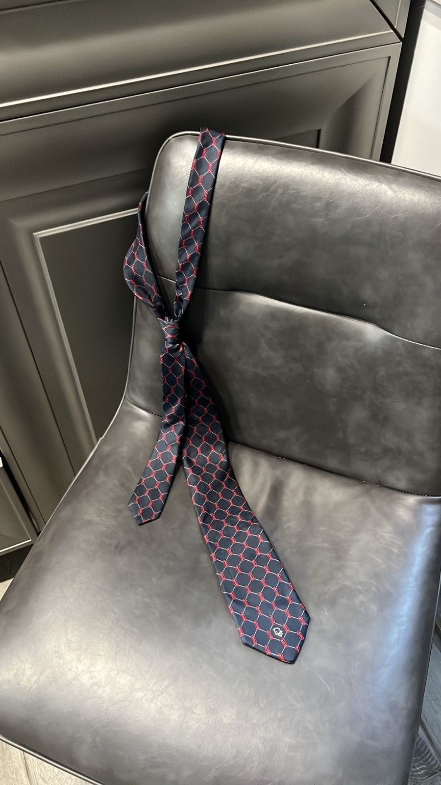 Christian Dior Monsieur × Vintage Vintage monogram Christian Dior tie Size ONE SIZE - 1 Thumbnail