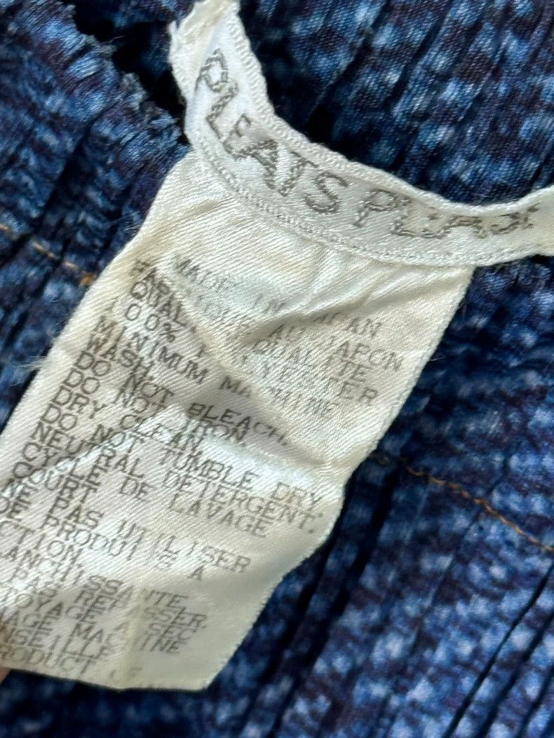 Issey Miyake Issey Miyake size:3 Blue snowflake denim vest Size S / US 4 / IT 40 - 8 Thumbnail