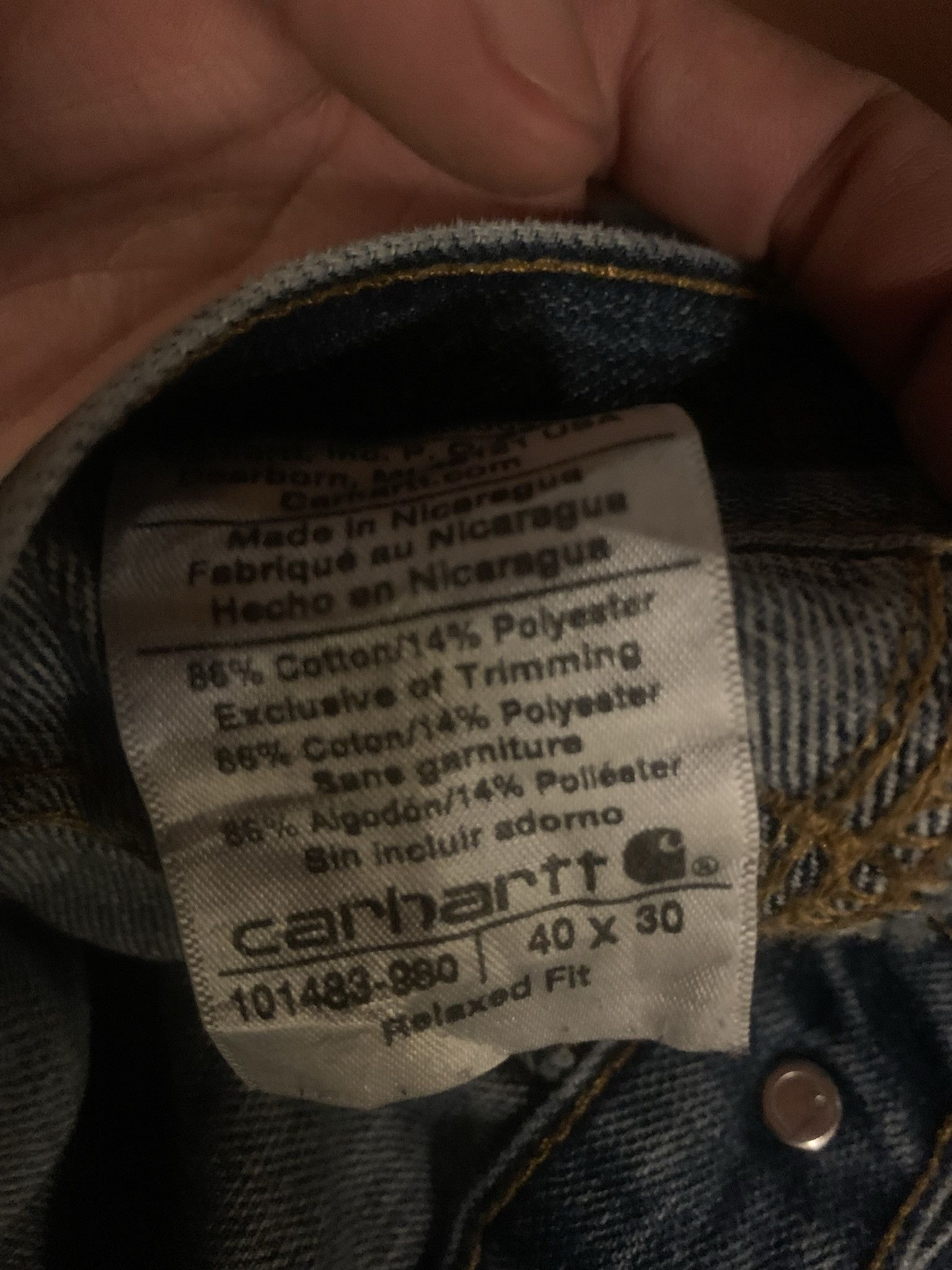Carhartt Carhartt pants jeans vintage Size US 40 / EU 56 - 5 Thumbnail