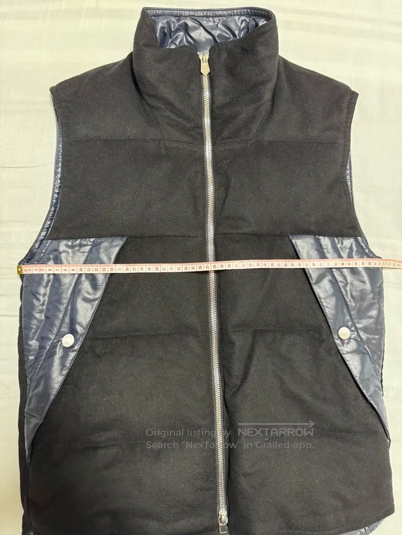 Hermes Hermes Men's down vest, 100% cashmere down vest, cashmere Size US S / EU 44-46 / 1 - 4 Thumbnail