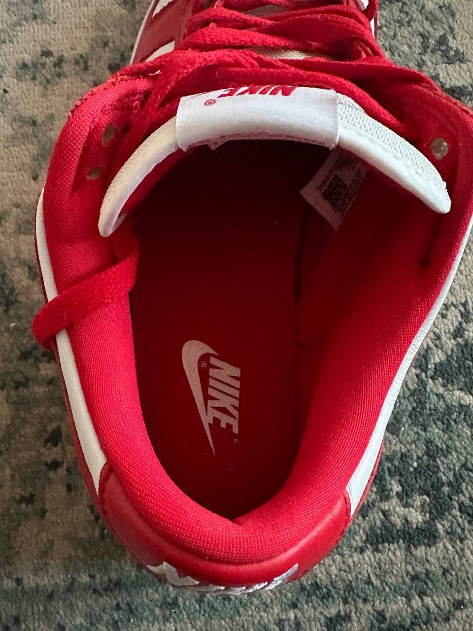 Nike Nike Dunk Low University Red (2020) Size US 10 / EU 43 - 5 Thumbnail