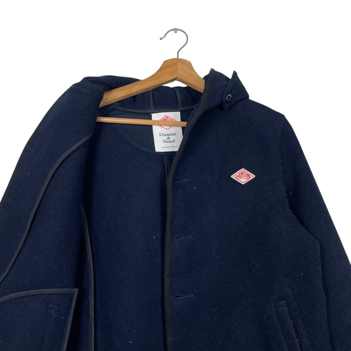 Danton Danton Hooded Wool Jacket Size US S / EU 44-46 / 1 - 11 Thumbnail