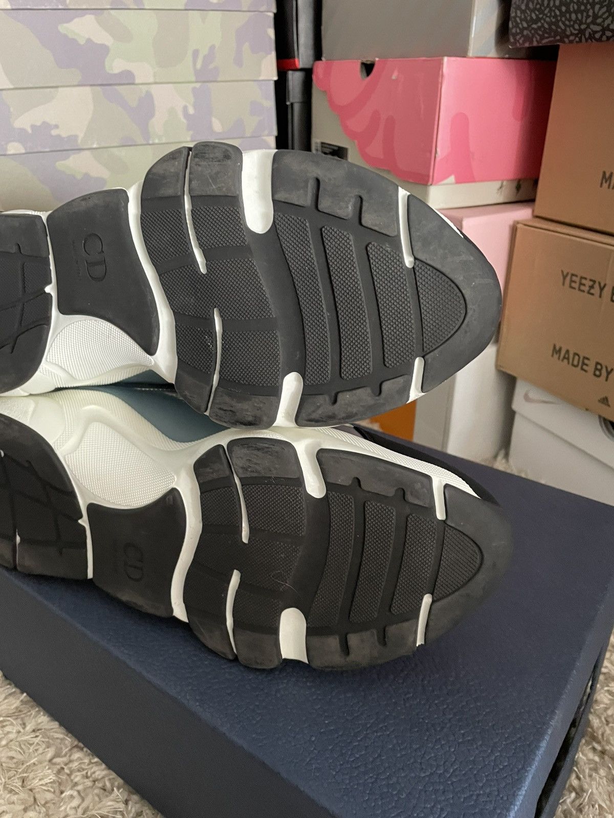 Dior Dior B22 Blue Yellow Size US 11 / EU 44 - 11 Thumbnail