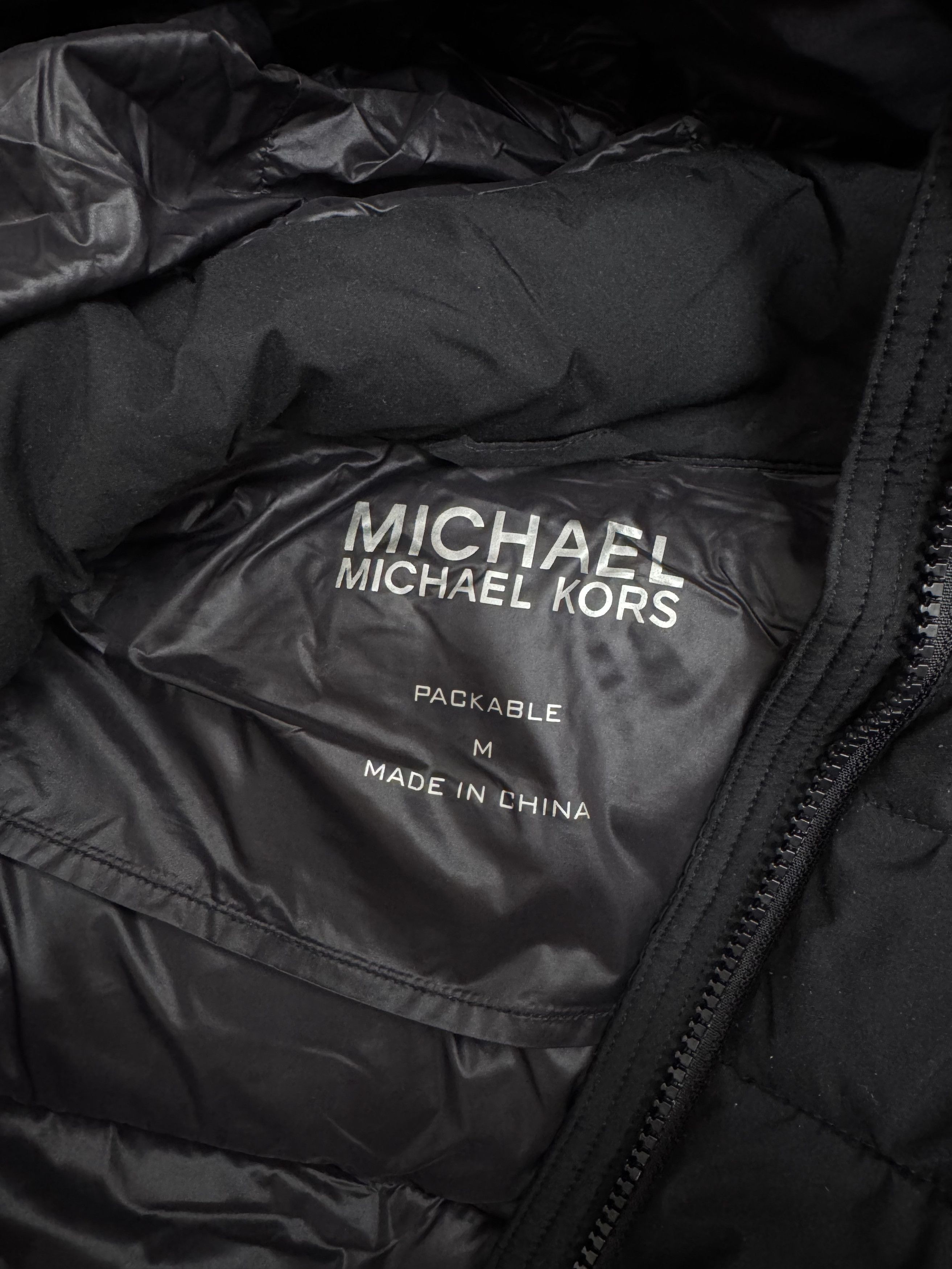 Michael Kors Michael Kors Black Packable Puffer Jacket Size M / US 6-8 / IT 42-44 - 3 Thumbnail