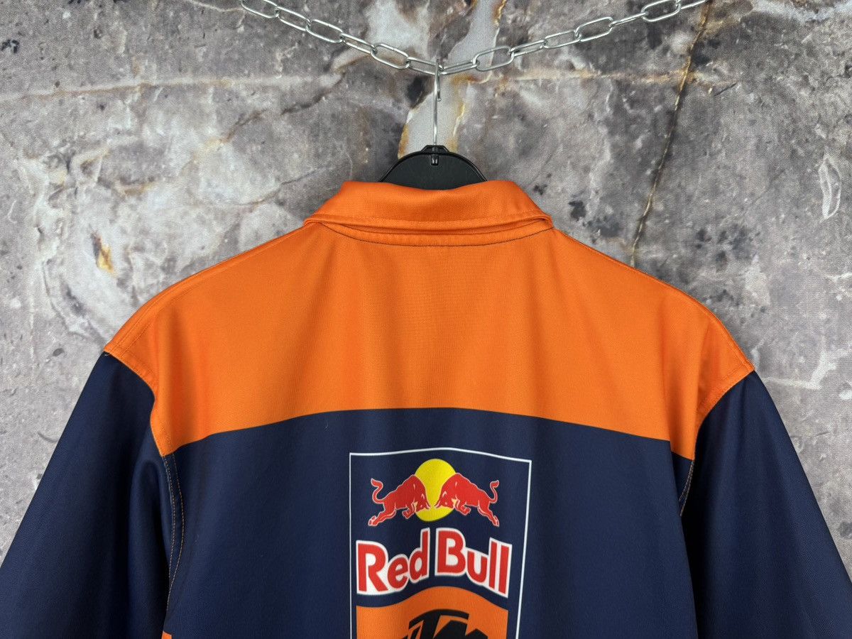 Red Bull Red Bull KTM Racing Team Polo Shirt Navy Orange Motorex WP Size US L / EU 52-54 / 3 - 15 Thumbnail