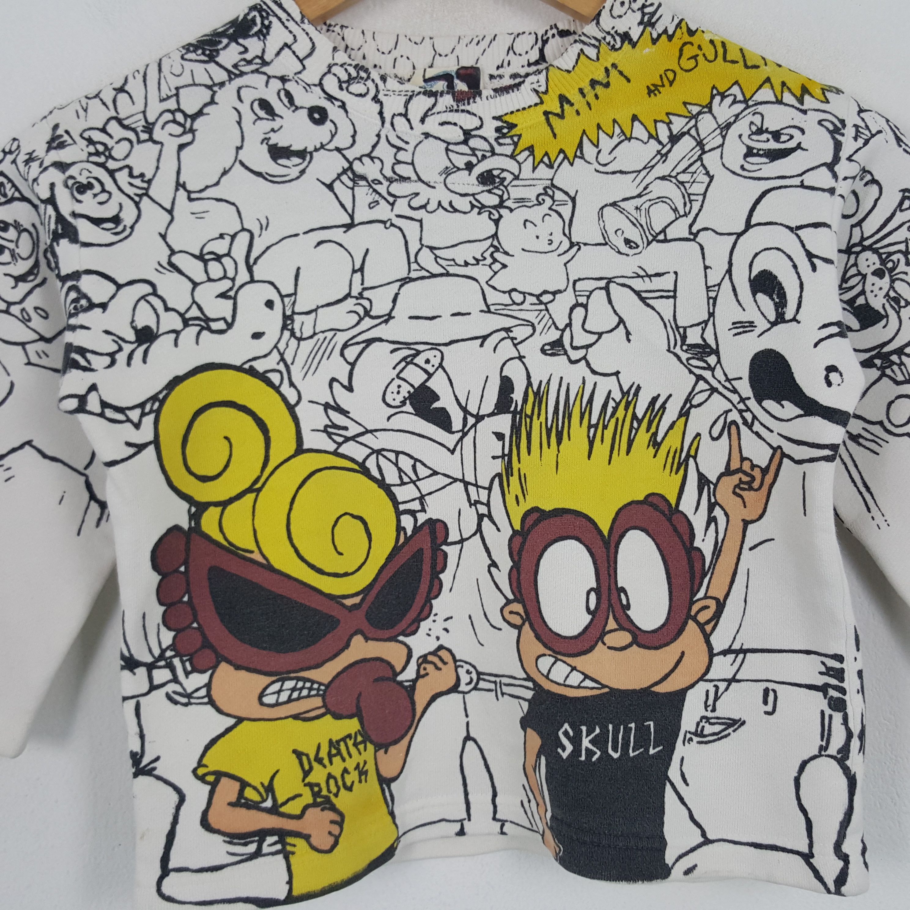 Hysteric Glamour × Japanese Brand × Vintage Vintage Hysteric Glamour Japanese Cartoon Fullprint Tshirt Size US XS / EU 42 / 0 - 2 Thumbnail