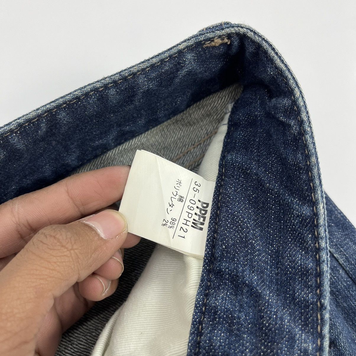 Hysteric Glamour × Japanese Brand × PPFM 2000s PPFM Bikers Multi Zipper Distressed Denim Jeans Size US 34 / EU 50 - 14 Thumbnail