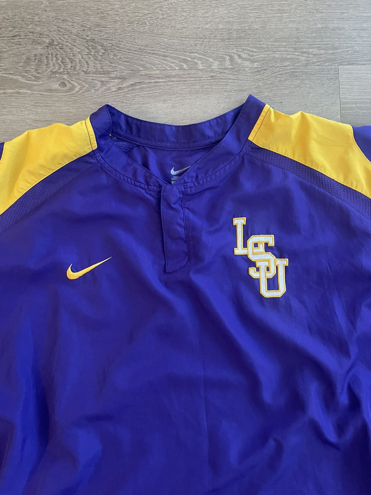 Nike × Vintage Vintage Nike LSU Button Jersey Baseball XXL Size US XXL / EU 58 / 5 - 2 Thumbnail