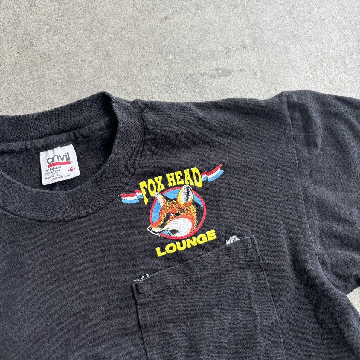 Anvil Vintage Anvil Fox Lounge Pocket Tee Rare 90's Tee True VTG Size US S / EU 44-46 / 1 - 3 Thumbnail