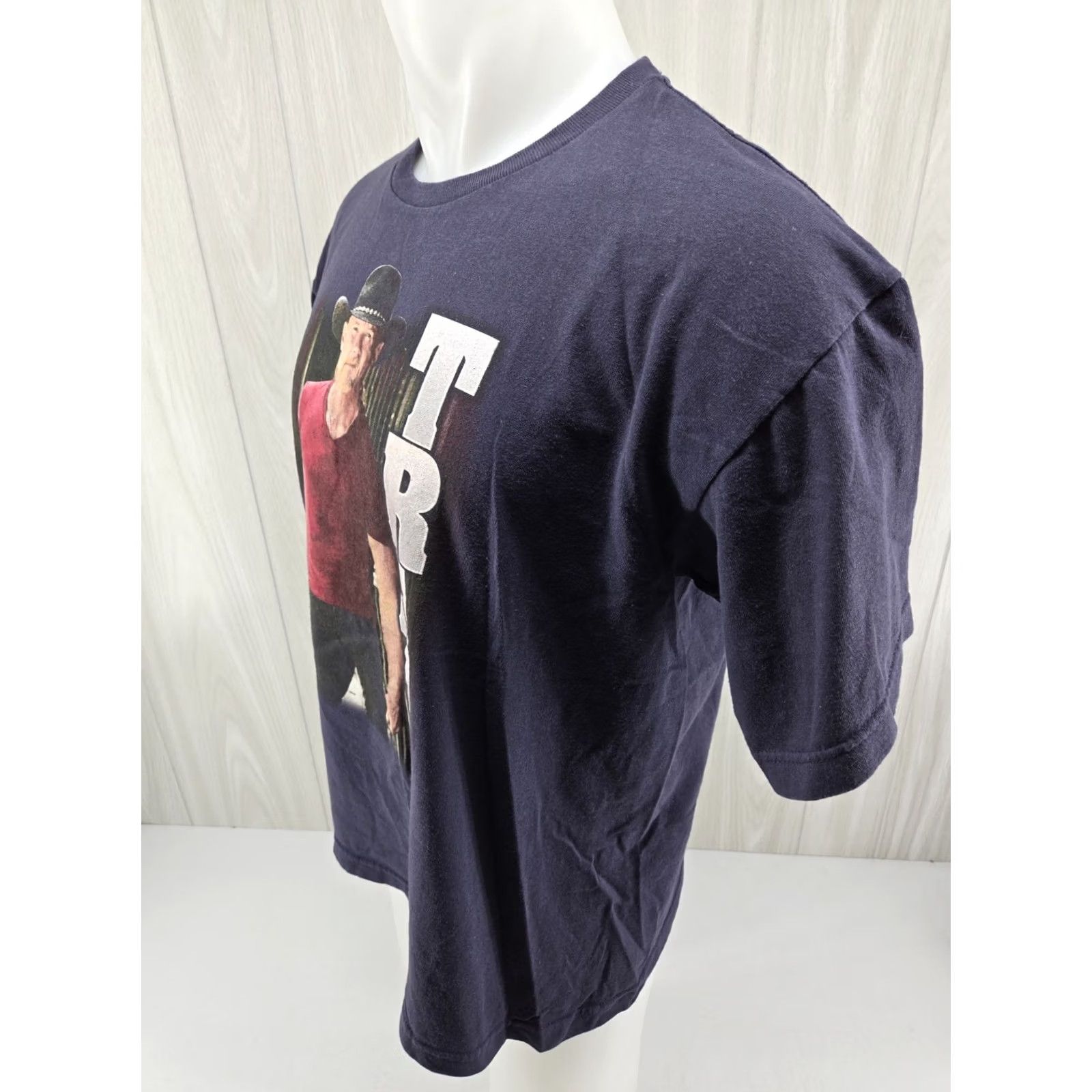 Vintage Trace Adkins 2016 Tour Dual Sided Concert T-Shirt Men’s L Blue Size US L / EU 52-54 / 3 - 5 Thumbnail