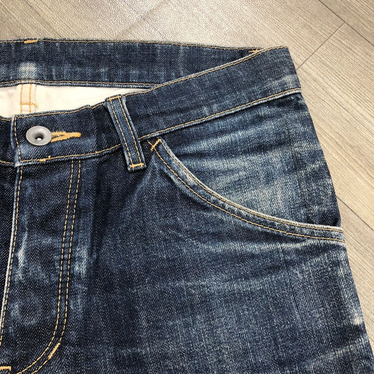 Attachment × Kazuyuki Kumagai Attachment × Le Grande Bleu (L.G.B.) 🇯🇵 2000s Attachment Lgb Gothic Goa Punk Style Curve Leg Jeans Size US 30 / EU 46 - 9 Thumbnail