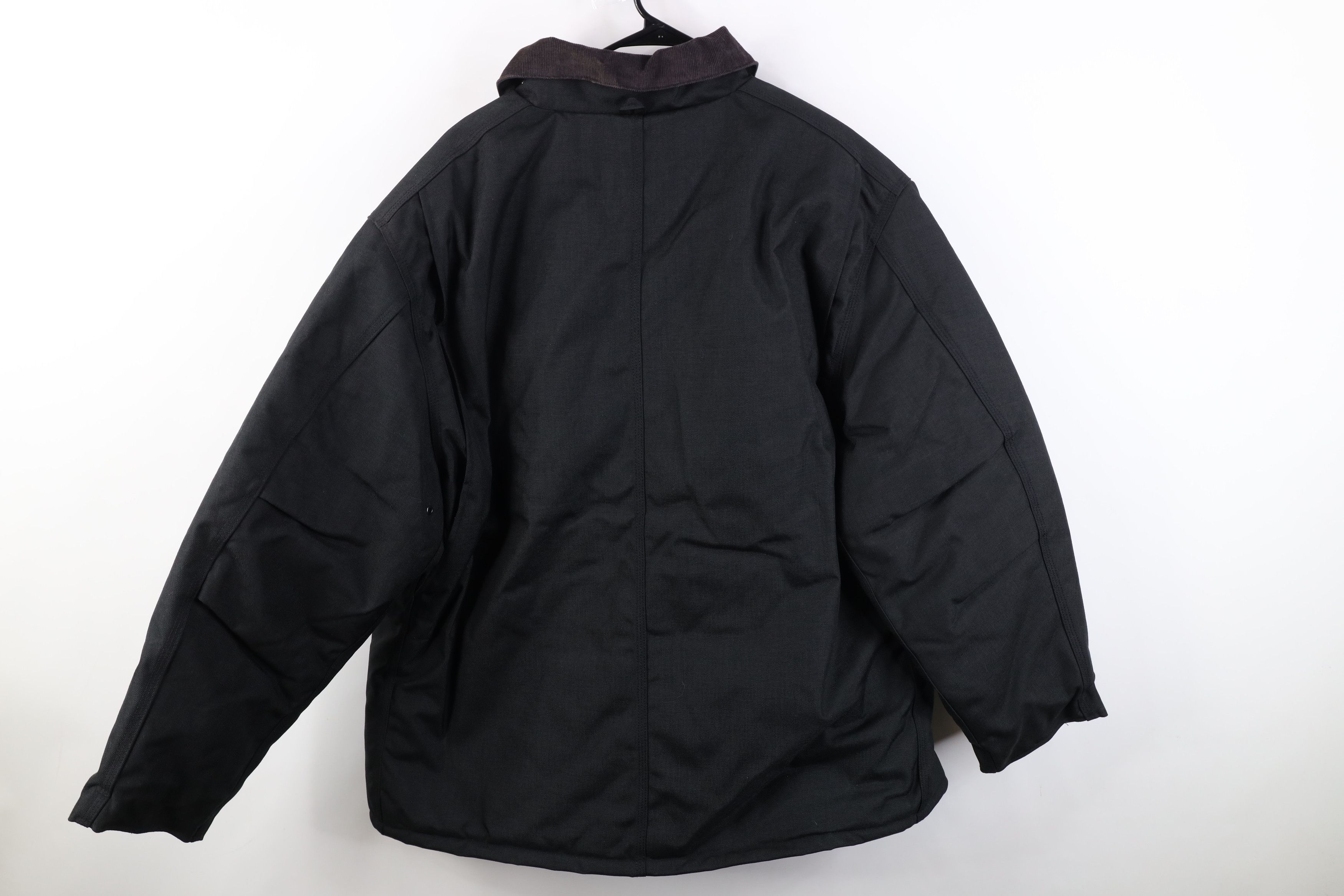 Carhartt Deadstock Vintage Y2K Carhartt Chore Barn Jacket Black USA Size US XXL / EU 58 / 5 - 9 Thumbnail
