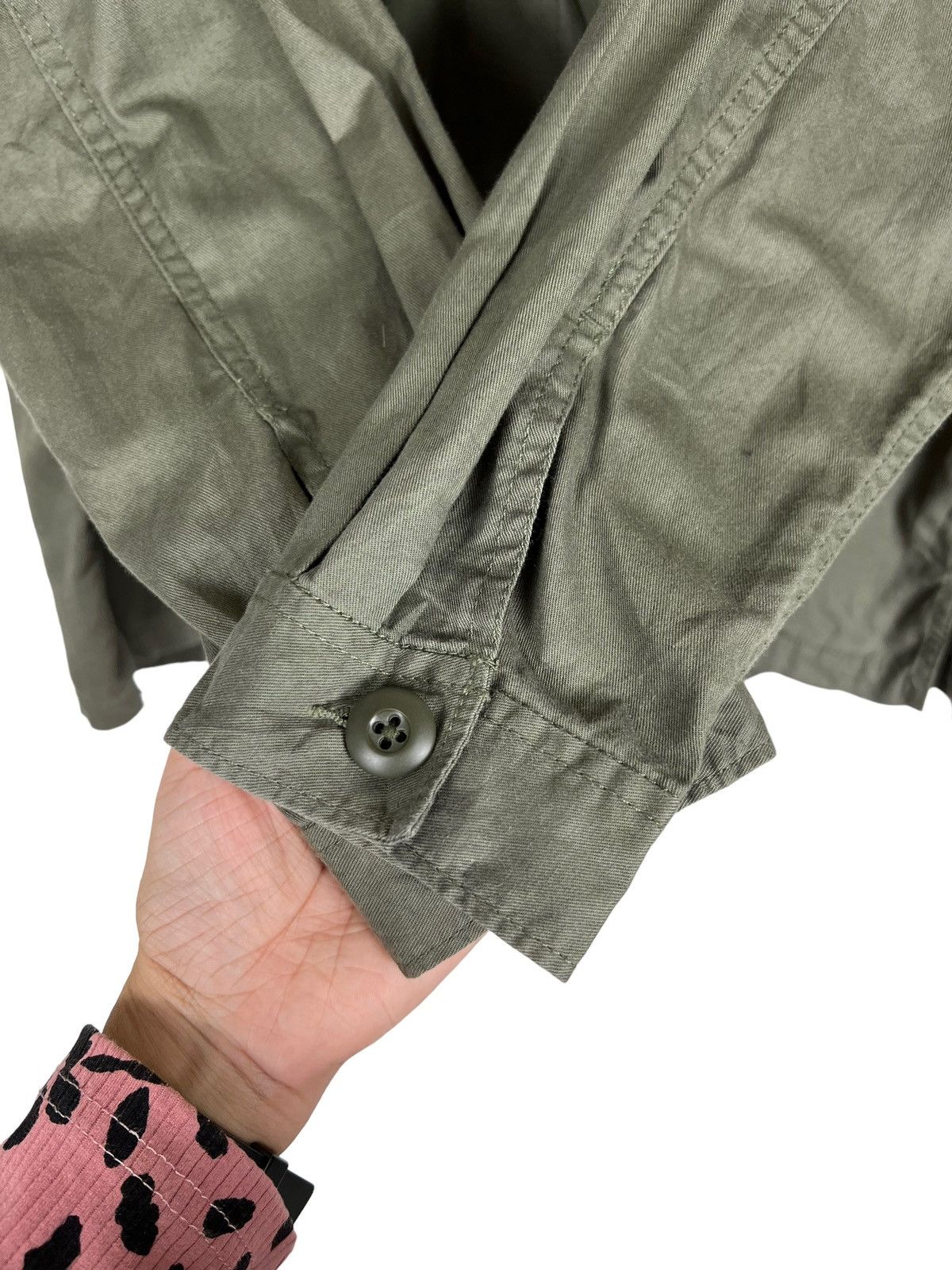 Beams Plus 🔥 BEAMS MANDARIN MILITARY SHIRTS JACKET Size US M / EU 48-50 / 2 - 12 Thumbnail