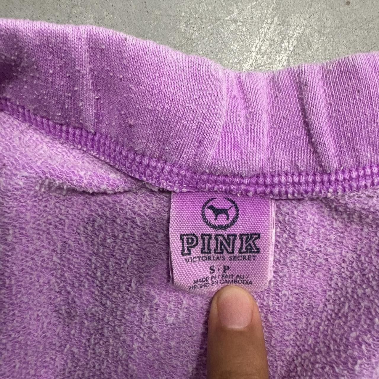 Pink Vintage Y2K/2000s Baggy Pink Victorias Secret Sweatpants With Pockets! Size US 36 / EU 52 - 7 Thumbnail