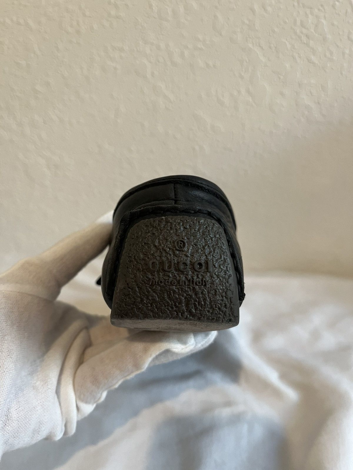 Gucci Gucci Black Leather Driving Loafers Size US 6 / IT 36 - 9 Thumbnail