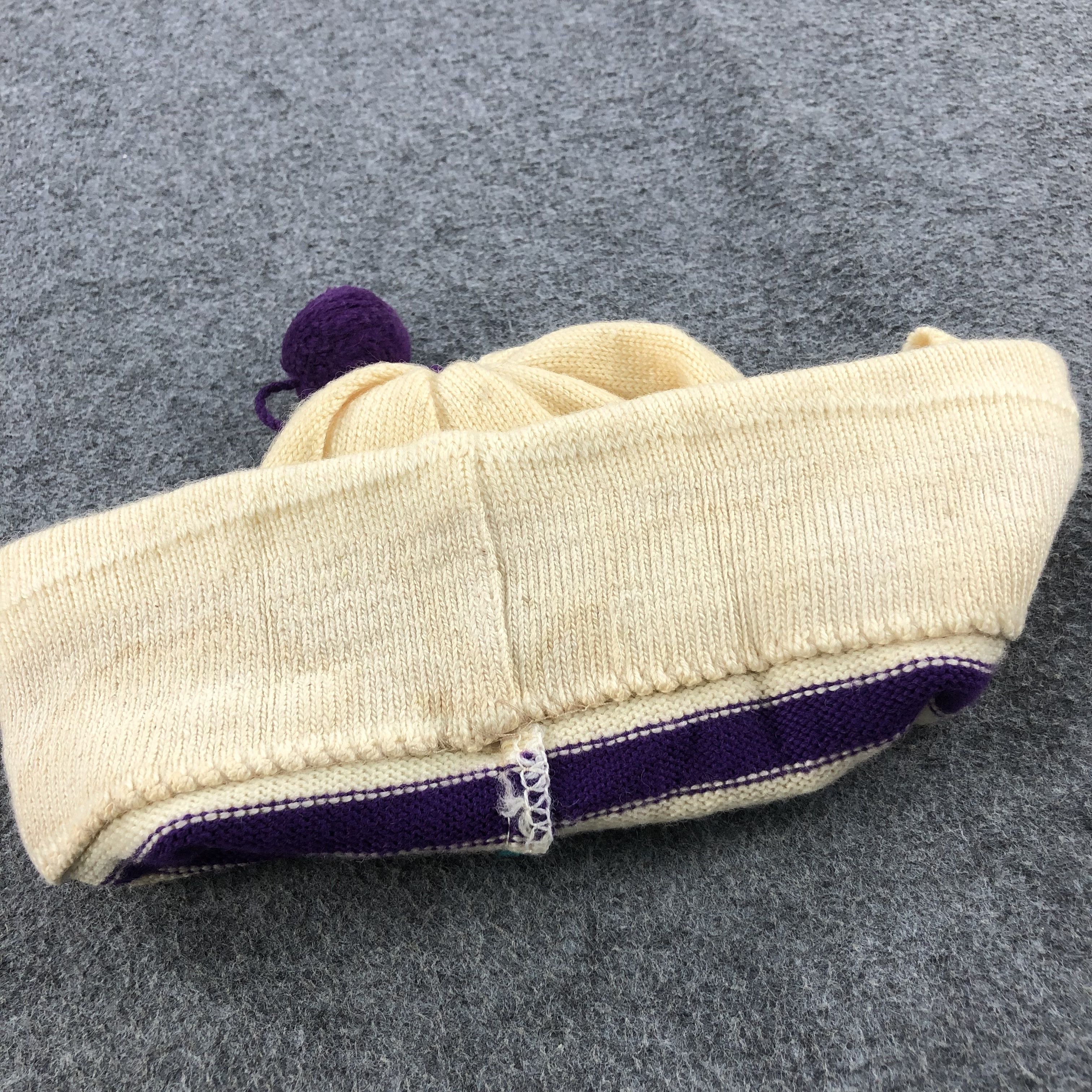 Vintage Unknown Dangling Ball Beanie Snowcap Snow Hat B153 Size ONE SIZE - 6 Thumbnail