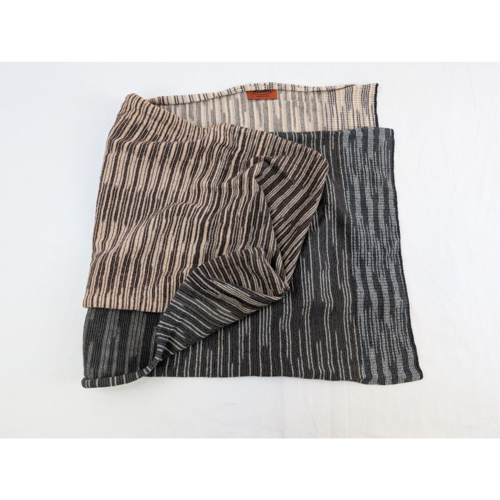 Missoni o1rshd1 Size: OS / striped knit scarf in Multicolor Size ONE SIZE - 3 Thumbnail