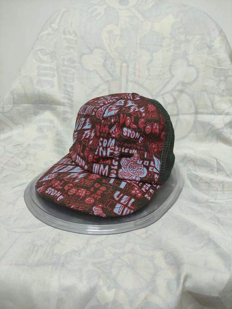 Volcom VOLCOM FULLPRINT VINTAGE TRUCKER CAP Size ONE SIZE - 7 Thumbnail