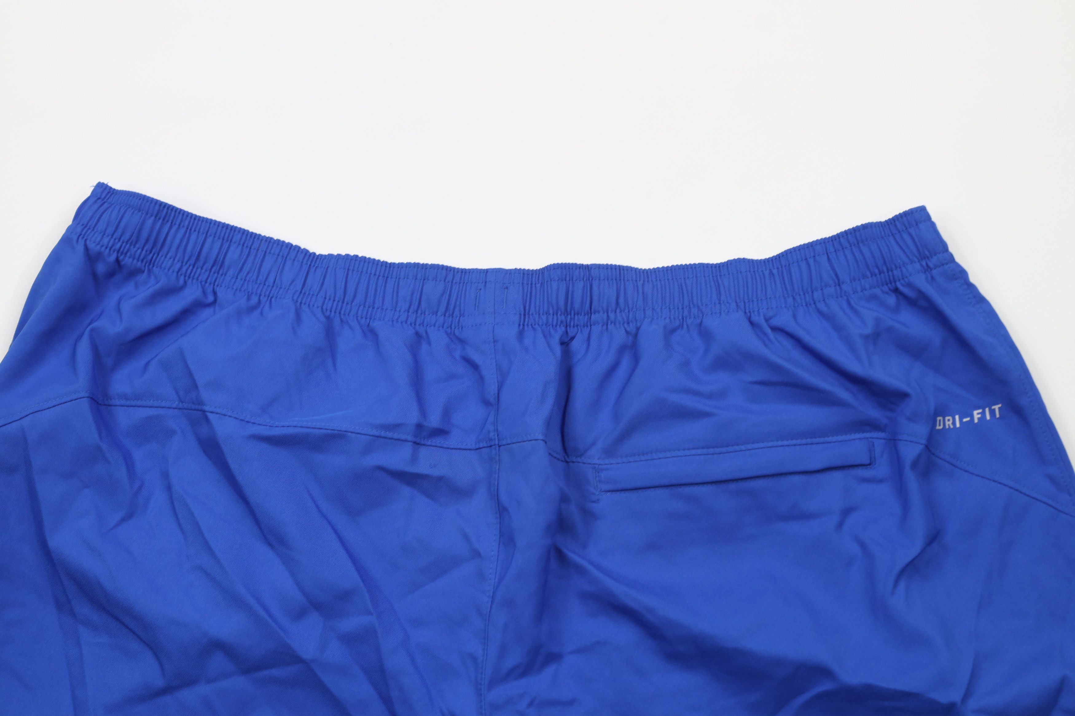 Nike × Vintage Vintage Nike Scott Mini Swoosh Above Knee Shorts Royal Blue Size US 40 / EU 56 - 10 Thumbnail