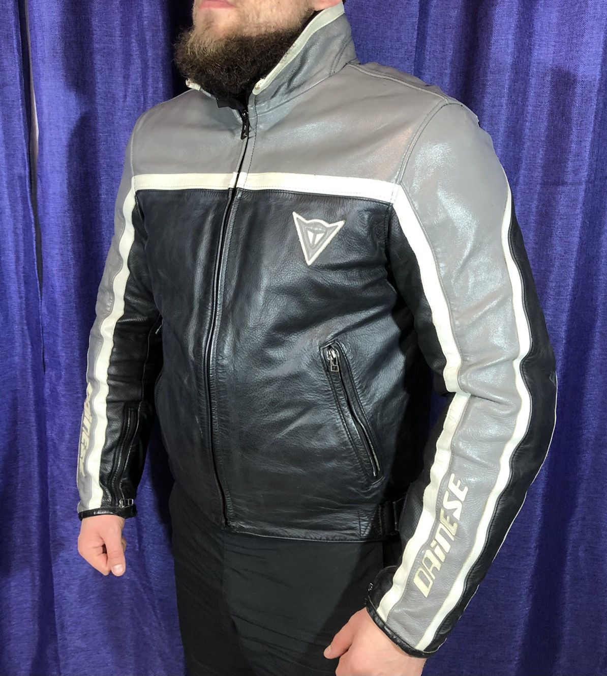 Dainese × Honda × Yamaha Dainese Ducati Motorcycle leather jacket Racing Size US L / EU 52-54 / 3 - 1 Thumbnail