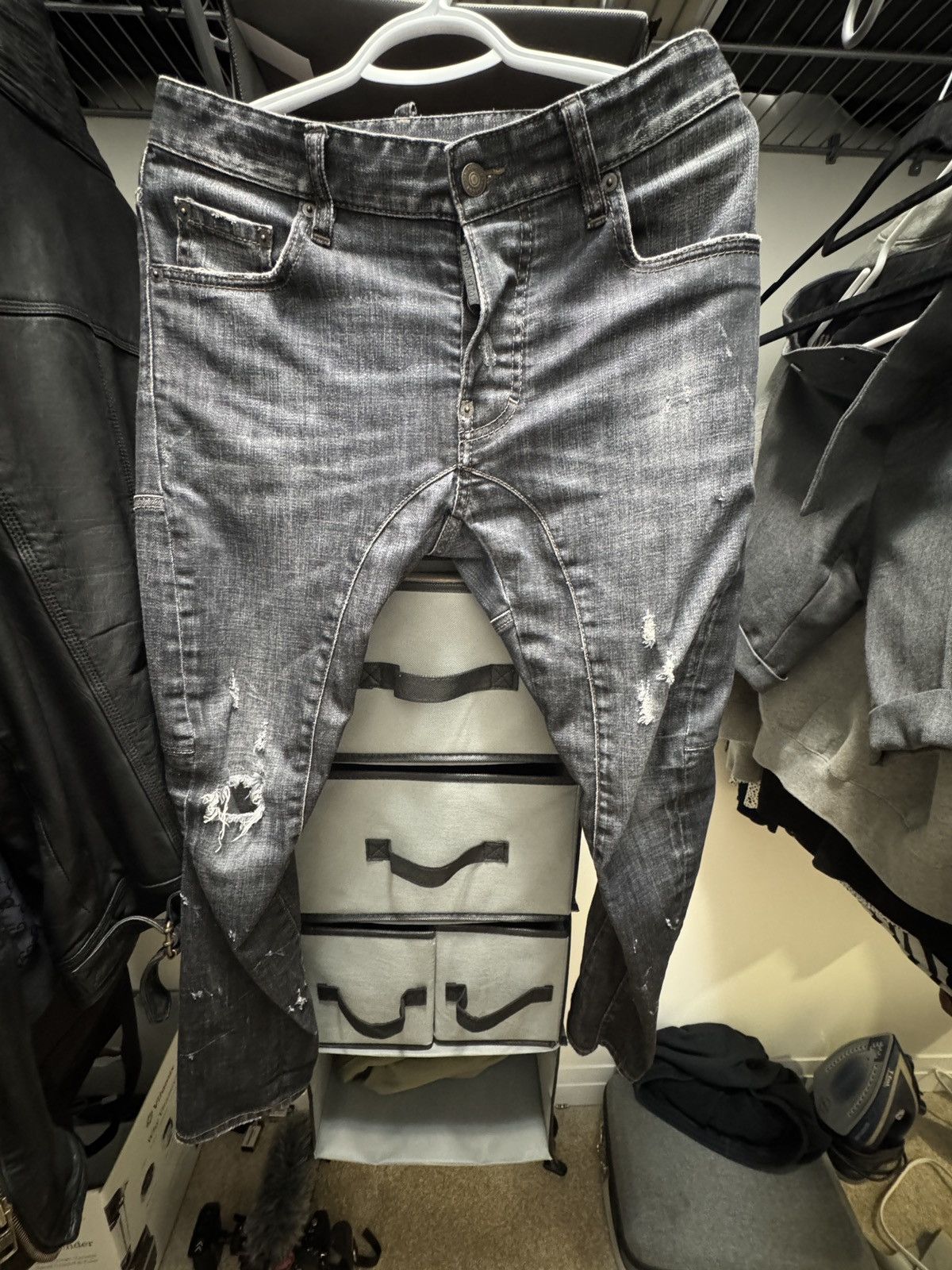 Dsquared2 Tidy Biker Stretch Denim size 44 ( 29 us ) Size US 29 - 5 Thumbnail