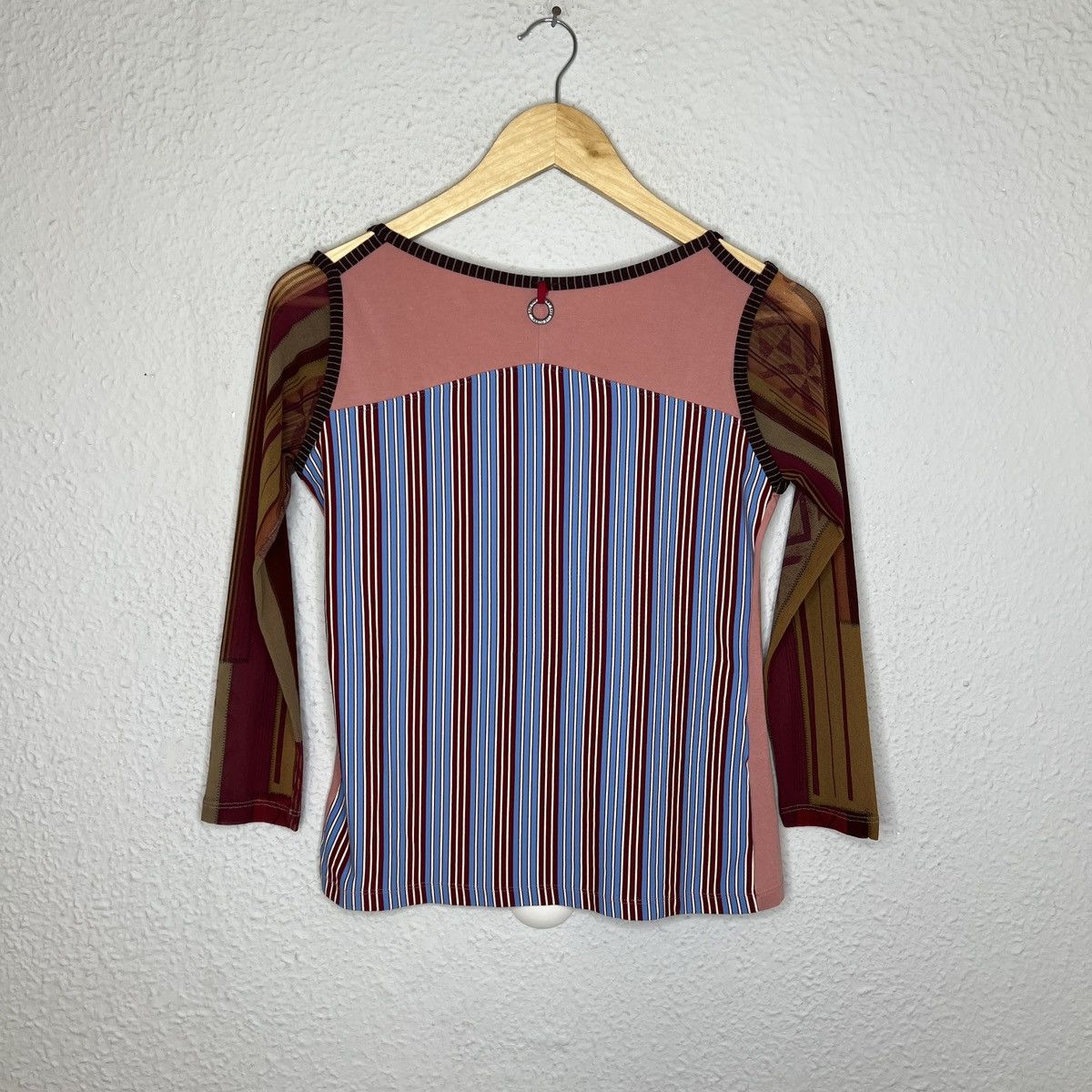 Japanese Brand SAVE THE QUEEN mesh top engraving like jean paul gailtier Size L / US 10 / IT 46 - 8 Thumbnail