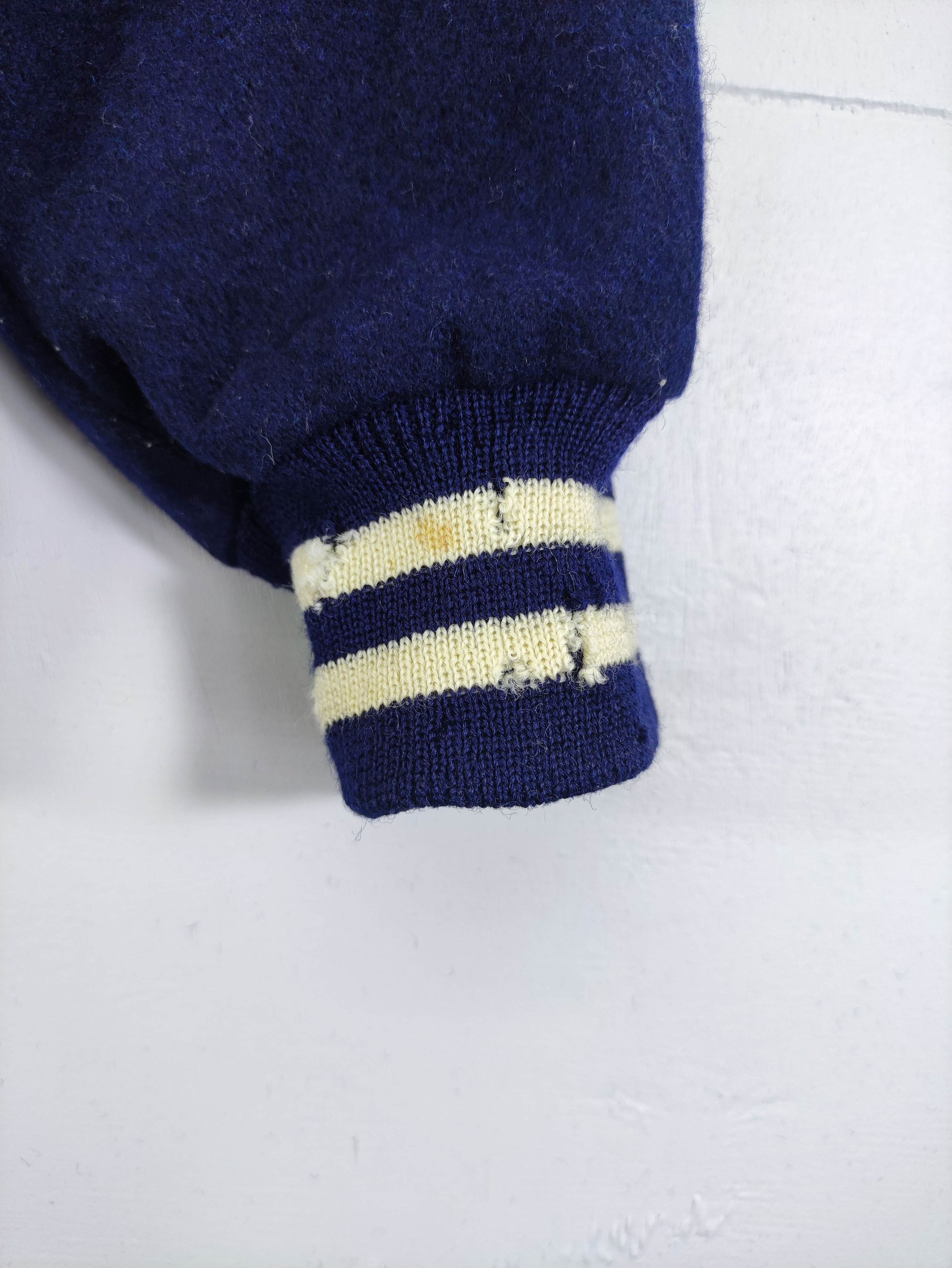 Japanese Brand Vintage Chuo Sports Varsity Wool Jacket Snap Button Size US L / EU 52-54 / 3 - 7 Thumbnail
