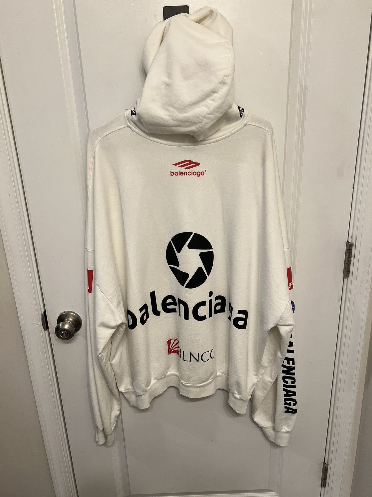 Balenciaga Balenciaga Top League Hoodie, $1450 Retail Size US XL / EU 56 / 4 - 2 Thumbnail
