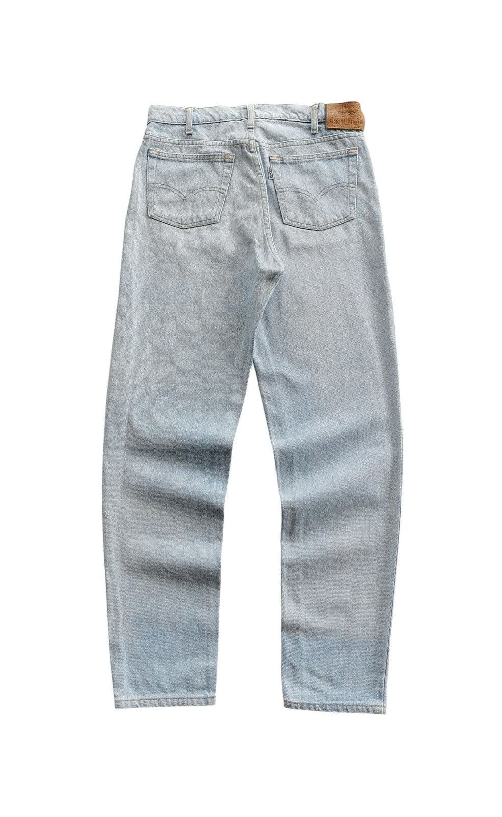 Levi's Vintage Levis Original Rivetted Faded Light Blue Jeans Size US 31 - 4 Thumbnail