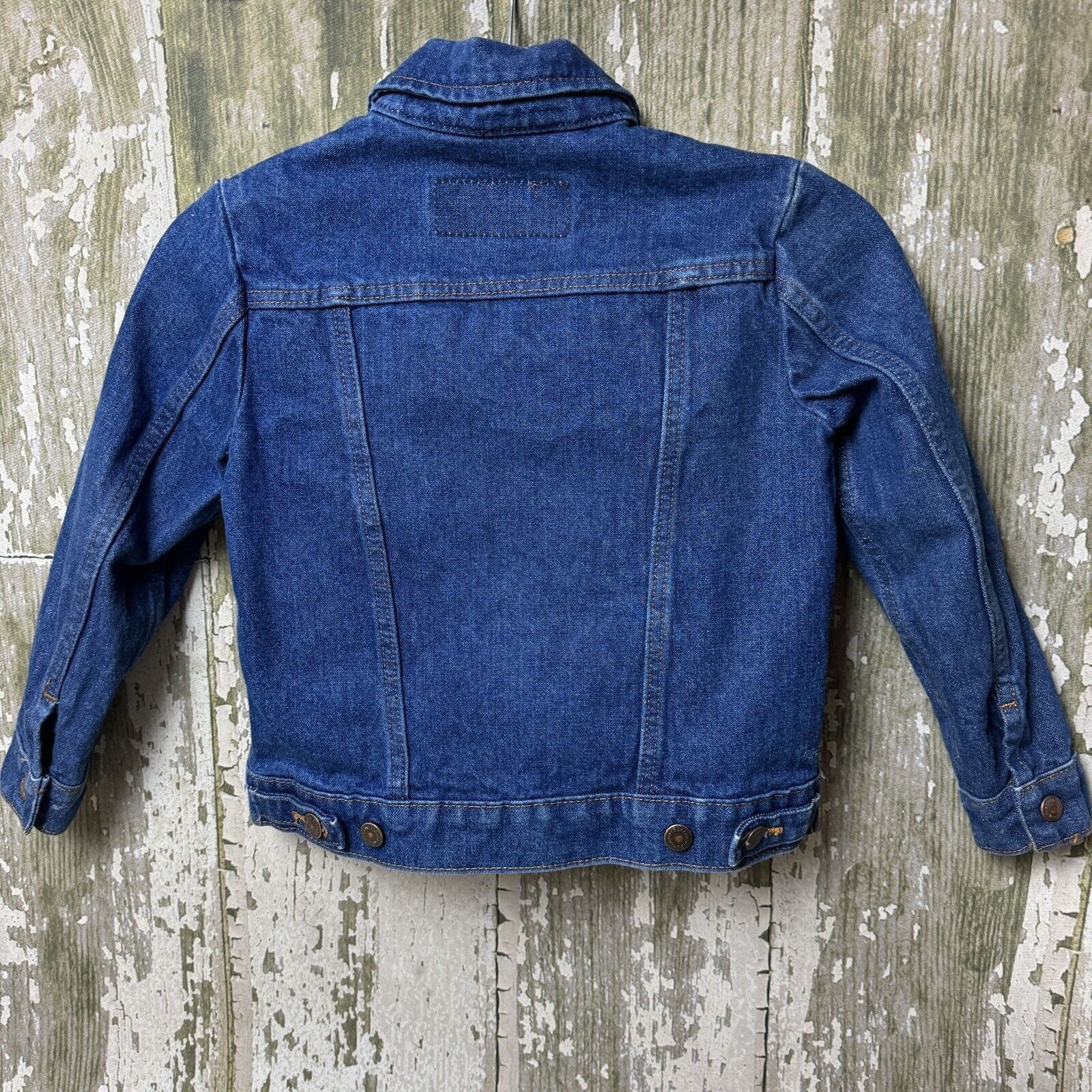 Wrangler Wrangler Boys Vintage Jean Jacket Denim Cowboy 100% Cotton S Size US S / EU 44-46 / 1 - 2 Thumbnail