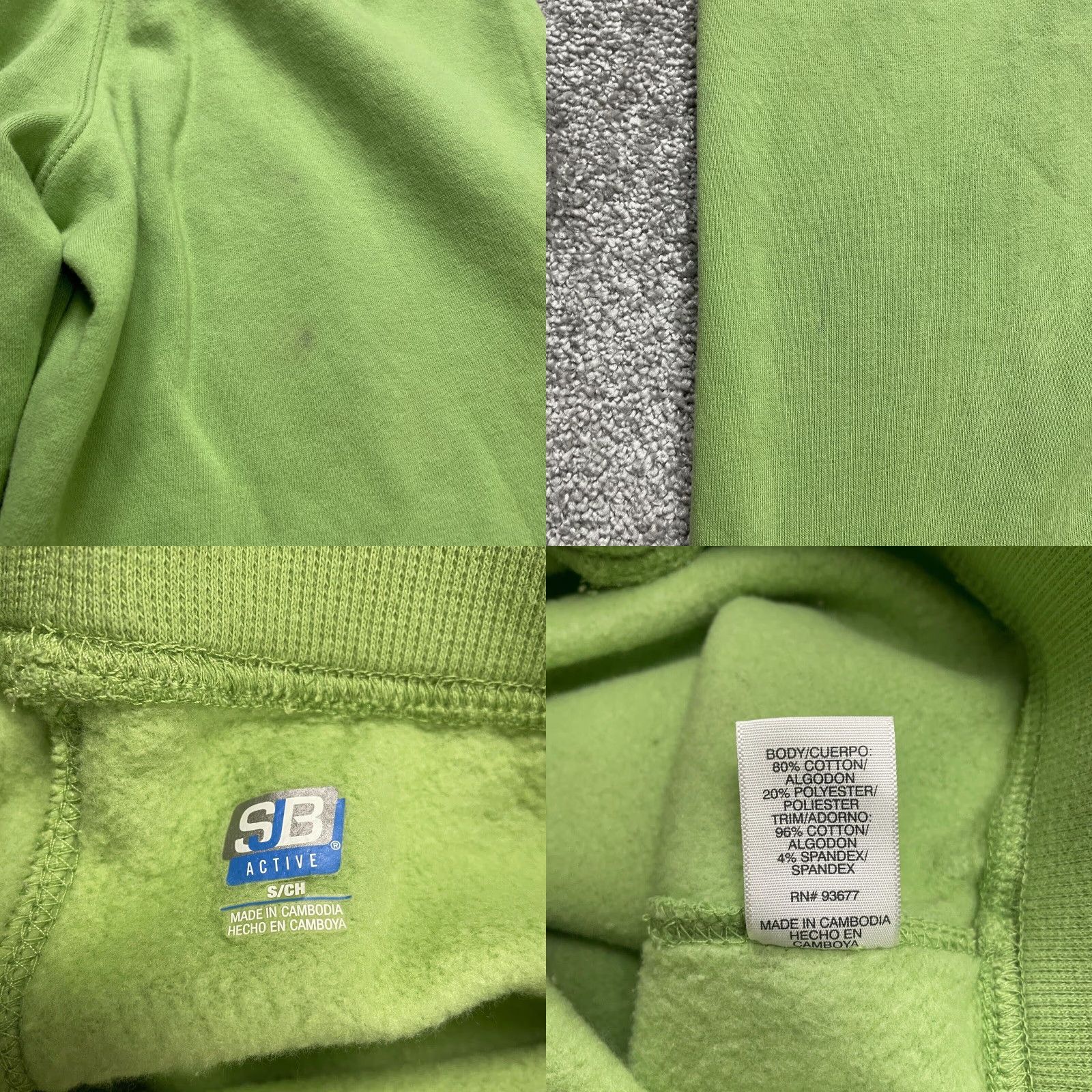 Vintage VINTAGE SB Active Sweatpants Women Small Green Fleece Straight Leg Activewear Fall Spring Summer Size 28" / US 6 / IT 42 - 8 Thumbnail