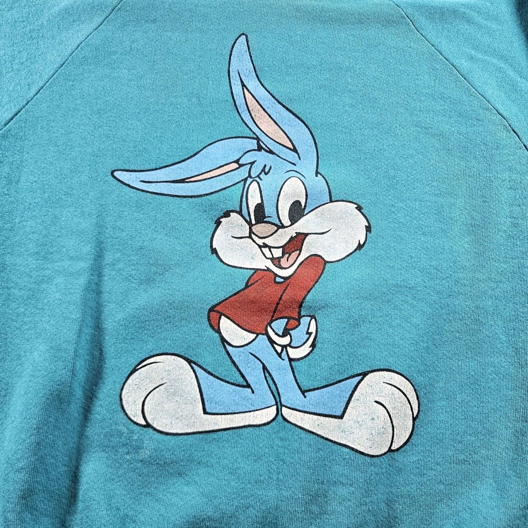 Vintage VINTAGE Freeze Sweatshirt Mens Large Bugs Bunny Graphic Fleece Looney Tunes 90s Size US L / EU 52-54 / 3 - 2 Thumbnail