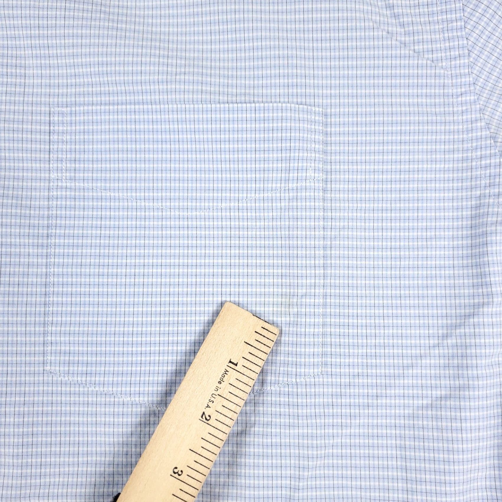 Tommy Hilfiger Tommy Hilfiger Shirt Mens XL Blue Plaid Button Up Long Sleeve Size US XL / EU 56 / 4 - 3 Thumbnail