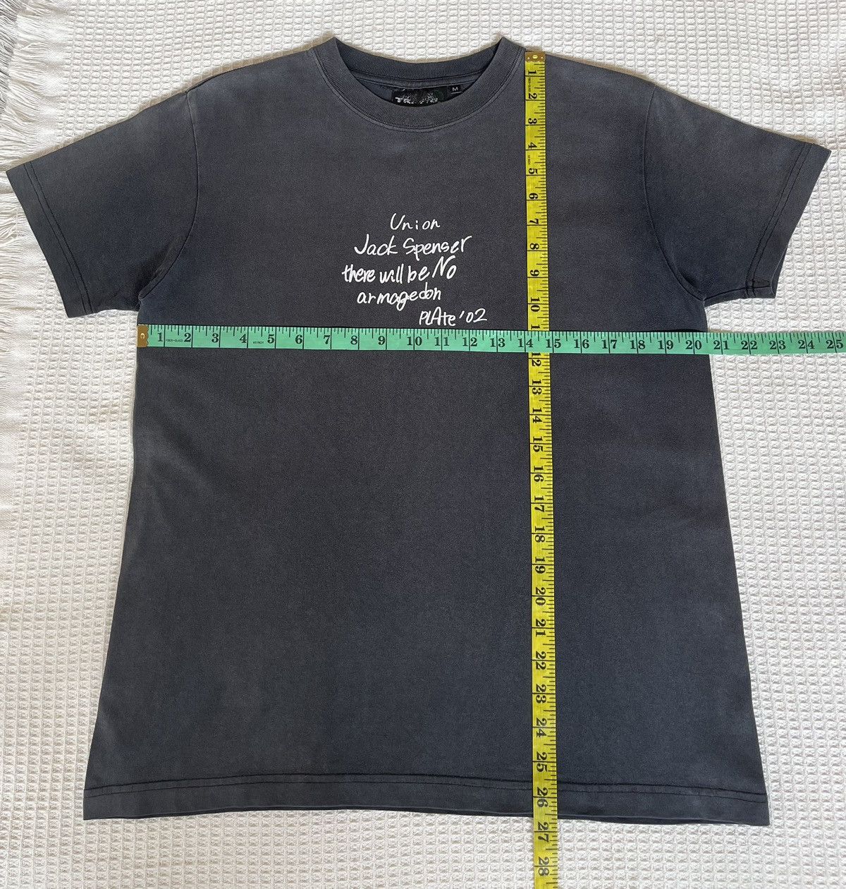 Band Tees Union Jack Spenser there wall be No armageden PLAte' 02 Size US M / EU 48-50 / 2 - 11 Thumbnail