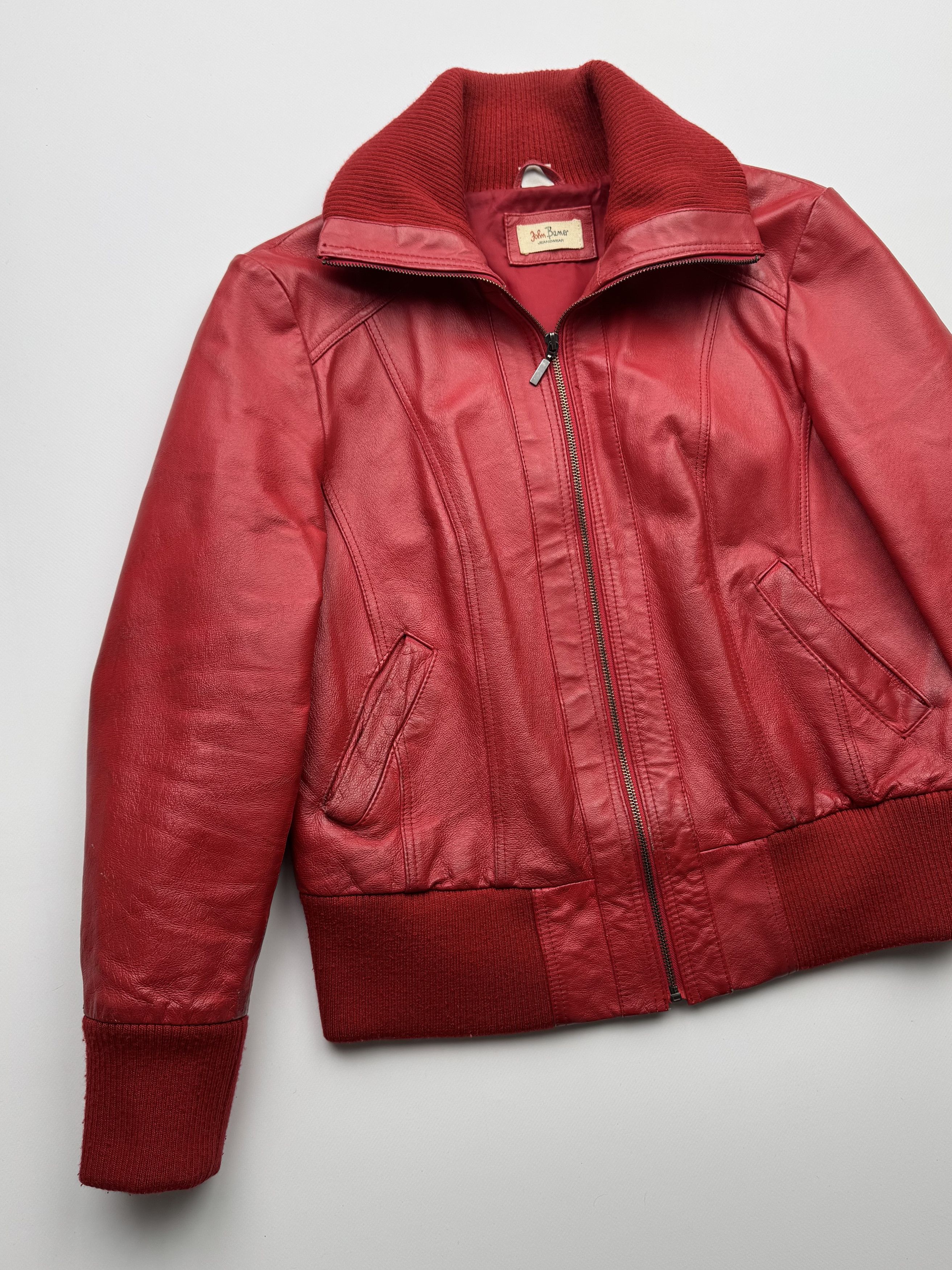 Vintage Vintage Leather Jacket B111(V270)E2 Size L / US 10 / IT 46 - 2 Thumbnail