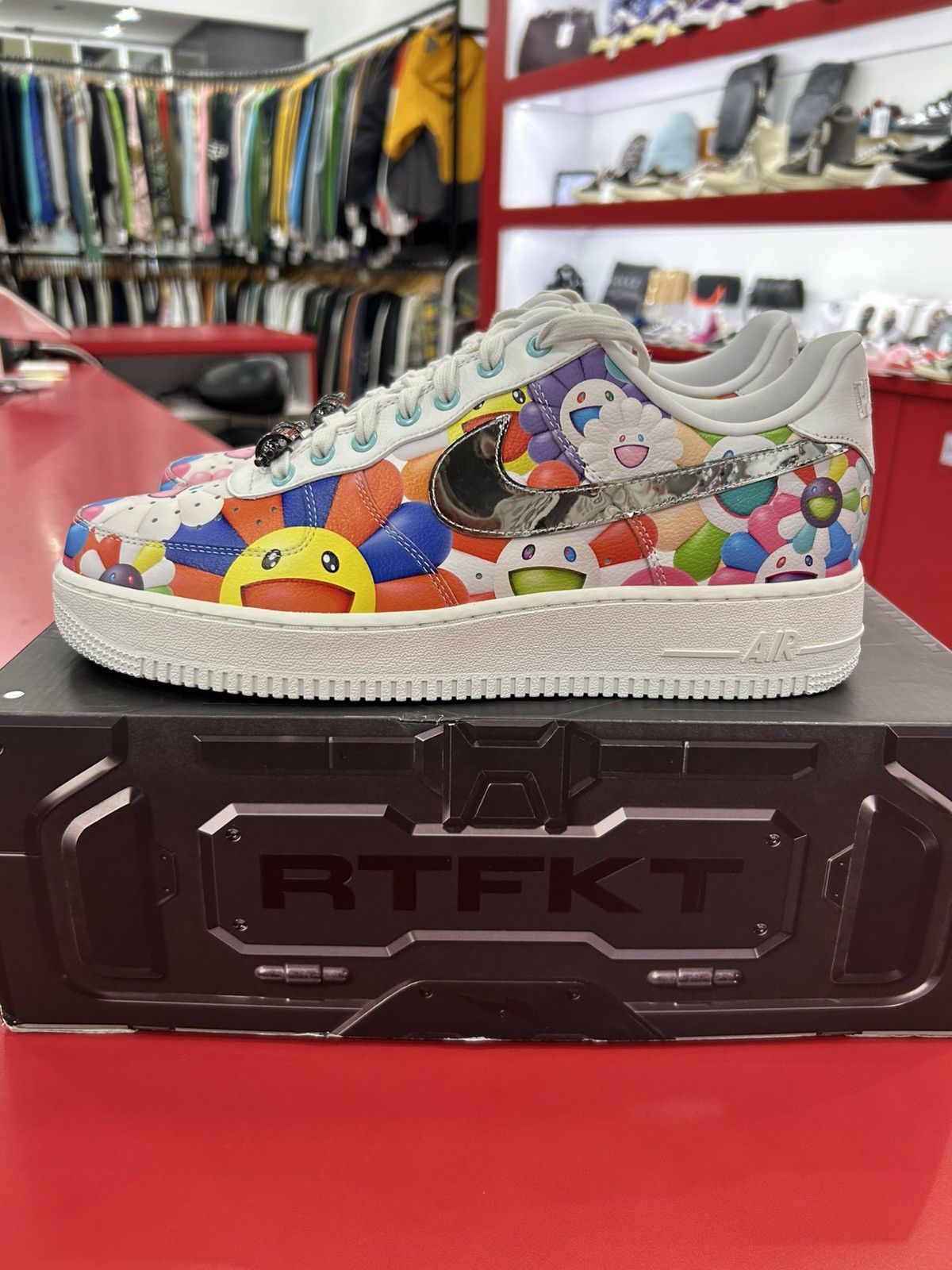 Nike Nike RTFKT Murakami Air Force 1 Size 10 Size US 10 / EU 43 - 2 Thumbnail