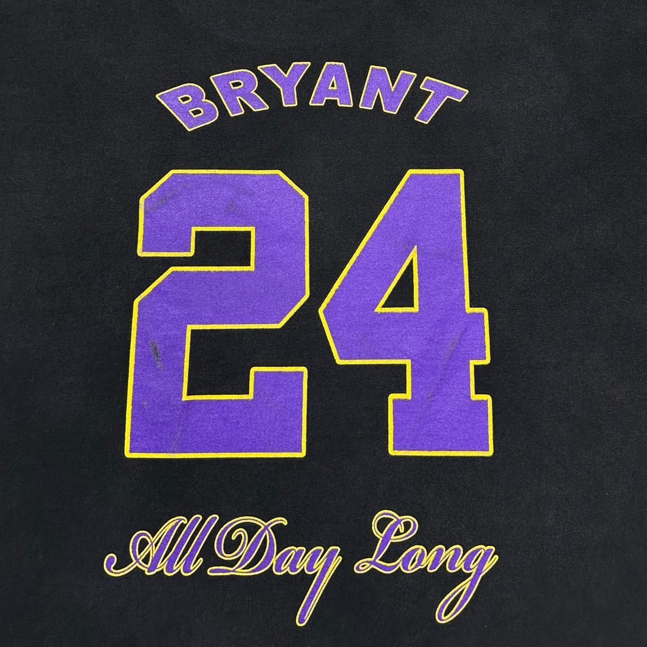 NBA × Vintage Vintage Kobe Bryant Black Mamba All Day T-Shirt Size US XXL / EU 58 / 5 - 4 Thumbnail