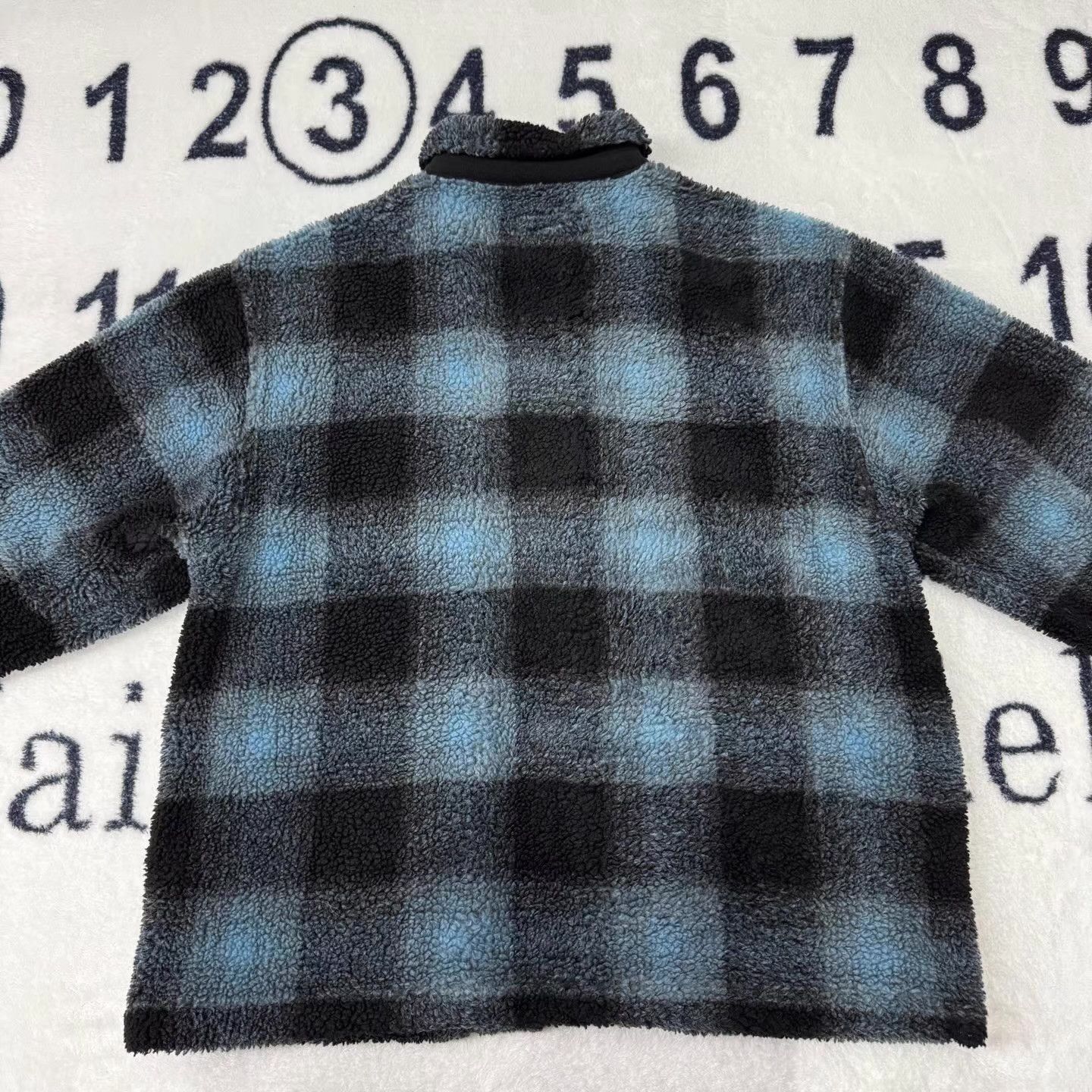 Stussy Stussy Black & Blue Fleece Zip-Up Jacke Q10 Size US XL / EU 56 / 4 - 3 Thumbnail