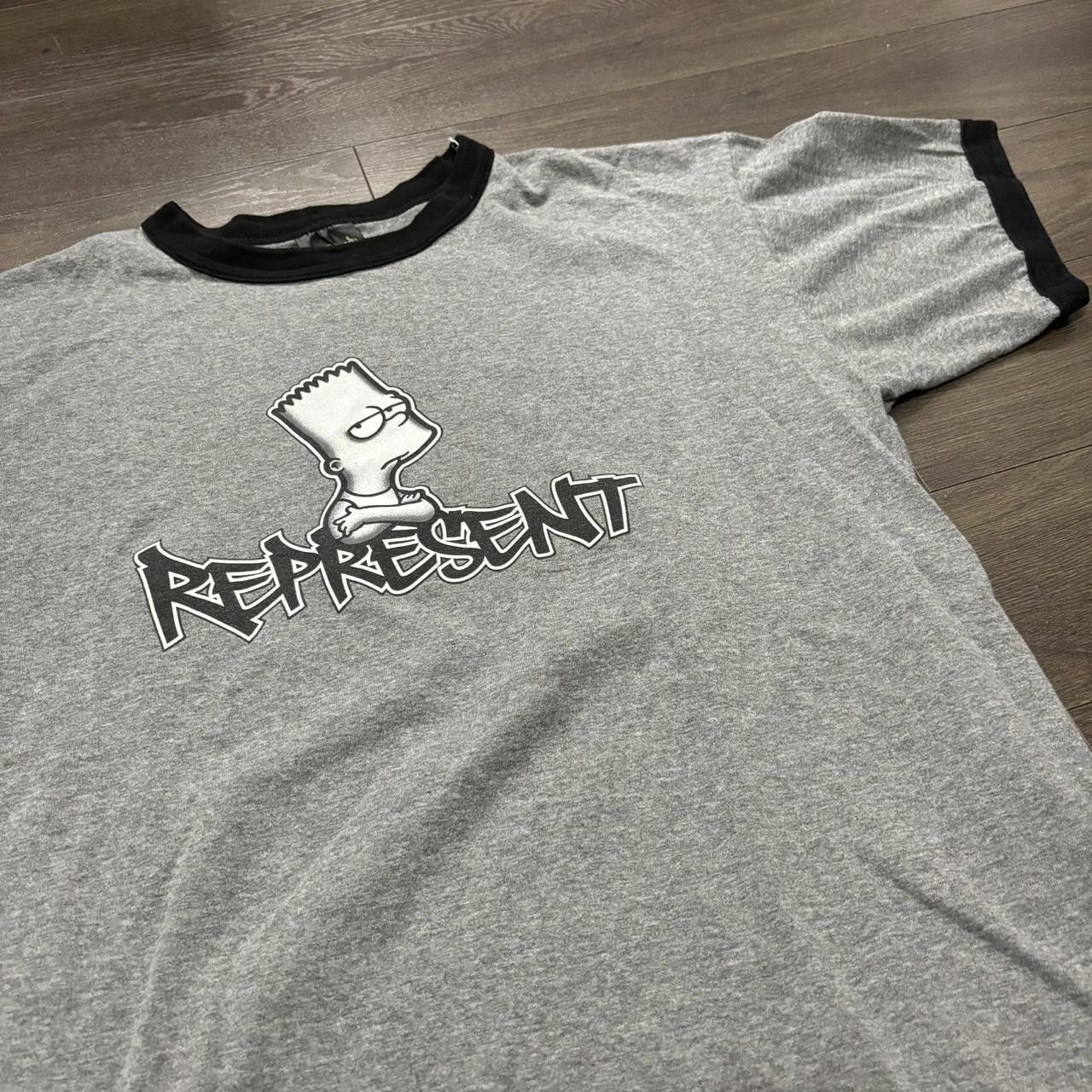 Changes Vintage The Simpsons Bart Simpson Represent T Shirt 00s M Size US M / EU 48-50 / 2 - 2 Thumbnail