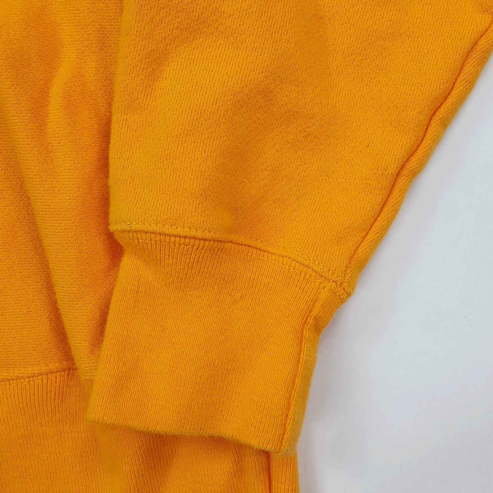 Champion VINTAGE Champion Reverse Weave Yellow Men's M Spell Out Crewneck Retro Sweatshirt Size US M / EU 48-50 / 2 - 6 Thumbnail
