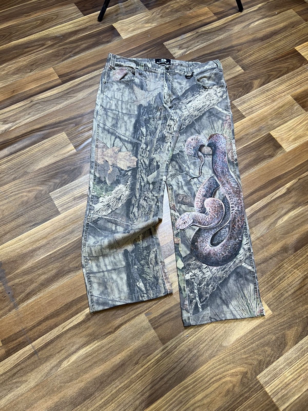 Realtree Vintage realtree mossy oak viper handmade printed denim Size US 38 / EU 54 - 4 Thumbnail